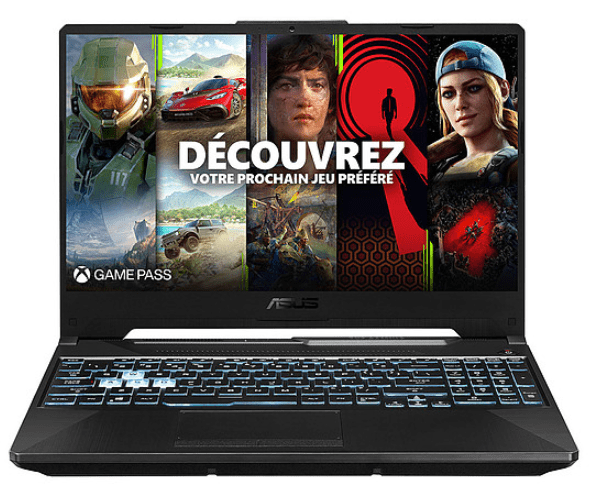 Ordinateurs Portables Asus Tuf Gaming A15 Fa506Qm-Tuf506Qm Amd Ryzen 7 16 Go Ram 512 Go SSD 15.4"